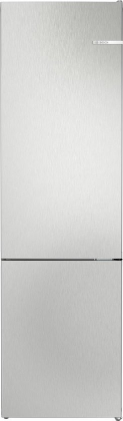 Bosch KGN392LBF - Serie 4 - koel-vriescombinatie - Total No Frost - nooit meer ontdooien- RVS - Zeer stil -Energielabel B - VitaFresh XXL 0°C: houd