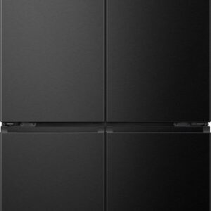 Hisense RQ5P470SAFE - Cross-door koel-vriescombinatie - My Fresh Choice - Metal-Tech Cooling - Dual-Tech Cooling - Inhoud 483 Liter - Zwart