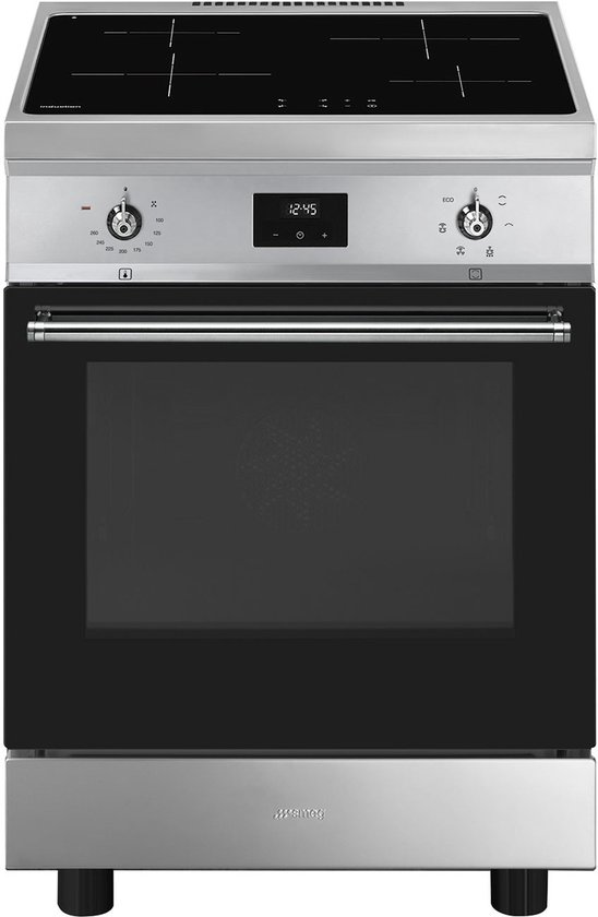 SMEG C6IMXT2 - Inductiefornuis - 60 cm - RVS