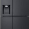 LG GSLE91EVAC Amerikaanse koelkast 628L met water- en ijsdispenser zonder leidingwerk - UVnano (99,99% bacteriën) - DoorCooling+ voor sneller koelen