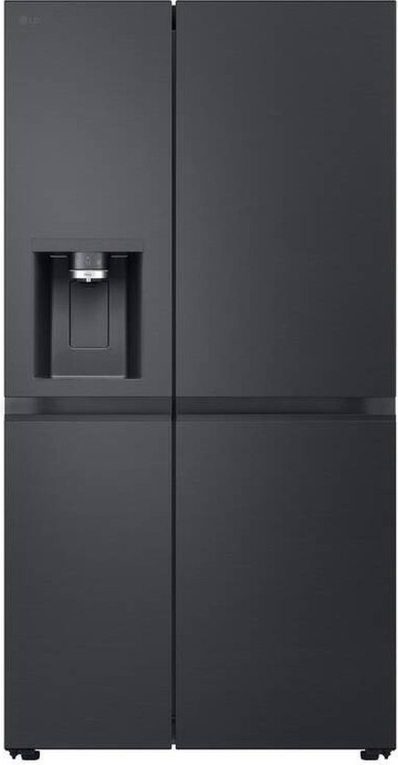 LG GSLE91EVAC Amerikaanse koelkast 628L met water- en ijsdispenser zonder leidingwerk - UVnano (99,99% bacteriën) - DoorCooling+ voor sneller koelen
