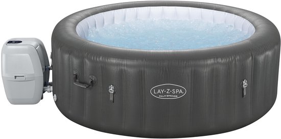 Lay-Z-Spa® Palm Springs AirJet™ grijs opblaasbare spa voor 4-6 Personen