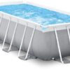 Intex Prism Frame Rechthoekig Opzetzwembad Set - 400 x 200 x 100 cm - Met filterpomp