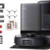 eufy Omni E25 - Robotstofzuiger met Vervangingssets - HydroJet dweilsysteem - 20.000 Pa zuigkracht - DuoSpiral borstels die ontklitten - CornerRover