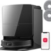 Roborock Saros 10R Set– Robotstofzuiger Met Dweilfunctie– 22000Pa–7,98 cm Ultraslank Ontwerp–Vuildetectiesysteem–80℃ Warmwatermopwas–Zelfreinigend