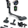 Bosch Unlimited 10 - Steelstofzuiger - Zuigmond met LED verlichting - 90° buigbare buis - draadloos en zonder zak - HEPA filter - BBS1041RBA