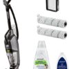 BISSELL CrossWave HydroSteam Steelstofzuiger met Dweilfunctie - Vloerreiniger met Snoer - Stoomreiniger Zonder Zak - Reinigingsmachine voor Tapijt