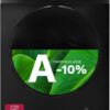 Inventum VWM8010B - Wasmachine - 8kg - 14 programma's - 1400 toeren - Energieklasse A-10% - Steam Clean - Stil: 72 dB - Zwart