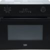 Beko BMCI44313FBG - Inbouwmagnetron - combimagnetron - Grill - Kinderslot - 44 l - Zwart - Draaiknop touch