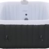 AREBOS Hottub voor Innen en Buiten - 4 Persoons - 130 luchtstralen - 154 x 154 cm - 600L - Opblaasbaar Bubbelbad Massage