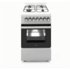 WIGGO WO-E505R(WW)  Fornuis  - Gas  - Gas / Netvoeding  - Breedte 50 cm