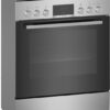 Bosch HKR39C250 - Serie 4 - Fornuis - Vrijstaande Elektrisch fornuis - 3D Hetelucht: gelijkmatige luchtverdeling - RVS