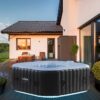 AREBOS Whirlpool Corfu - Opblaasbaar met LED-verlichting - 4 personen - 2400W