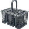 Fixem® -Geschikt voor Whirlpool, Bauknecht, Indesit - Vaatwasser bestekbak - bestekmand - 210x162x220mm - 8 Vakken - 482000023046 488000386607