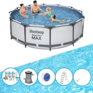 Bestway Zwembad Steel Pro MAX - Zwembadset - 366x100 cm