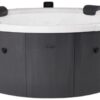 MSpa Denver Frame Spa - 6-Persoons Luxe Jacuzzi - 138 Airjets - Inclusief Filterset, Isolerende Cover & Opblaasbare Bladder - Vierkant - 160 x