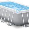 Intex Prism Frame Rechthoekig Opzetzwembad Set - 400 x 200 x 122 cm - Met filterpomp