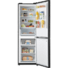 INVENTUM KV1850B  Koel-vriescombinatie  - Vrijstaand  - Breedte 59,5 cm  - Hoogte 185 cm  - 216 l