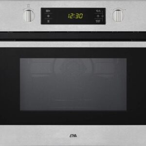 ETNA CM244RVS - Inbouw Combi-Magnetron - 44L - Magnetron, Oven en Grill - 20 Automatische Programma's - RVS - Kinderslot - 36 cm Draaiplateau