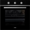 ETNA OM165ZT - inbouwoven - 60 cm - 65 Liter - 5 insteekniveaus - ovenverlichting - mechanische timer met uitschakelfunctie - 5 insteekniveaus