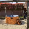 Hottub met geïntegreerde kachel