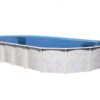 Interline Stalen zwembad Diana Ovaal 8,50 x 4,90 m Premium Pakket