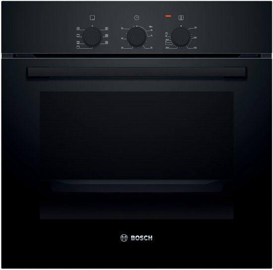 Bosch HBF011BA2 - Serie 2 - Inbouwoven - 60 x 60 cm - Zwart - Energielabel A - 3D hetelucht